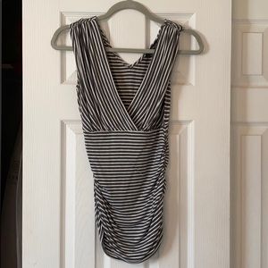 White House Black Market Ruched Top